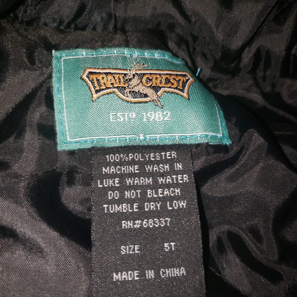 Polyester snow suit - Picture 4 of 4